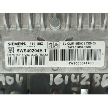 Recambio de centralita motor uce para peugeot 407 sport referencia OEM IAM 9655041480  