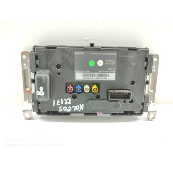 Recambio de pantalla multifuncion para renault koleos privilege referencia OEM IAM 259154618R  