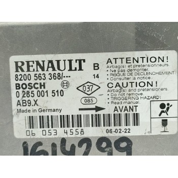 Recambio de centralita airbag para renault clio iii 1.5 dci diesel referencia OEM IAM 8200563368  