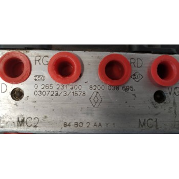 Recambio de abs para renault megane ii classic berlina confort authentique referencia OEM IAM 8200038695  