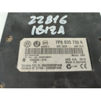 Recambio de modulo electronico para seat ibiza sc (6j1) ecomotive referencia OEM IAM 7P6035730K  