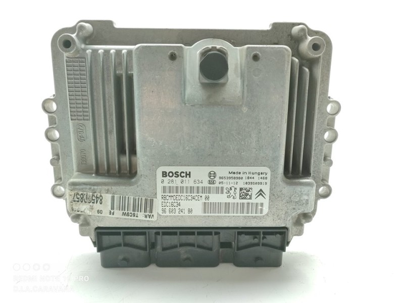 Recambio de centralita motor uce para peugeot 307 break / sw (s1) break xs referencia OEM IAM 0281011634  