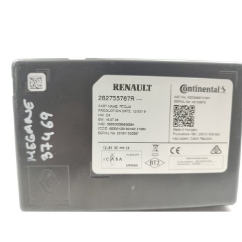 Recambio de modulo electronico para renault megane iv grandtour zen referencia OEM IAM 282755767R  