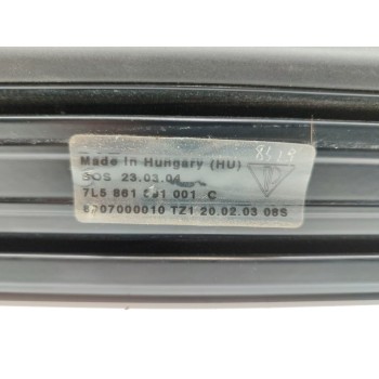 Recambio de bandeja trasera para porsche cayenne (typ 9pa) básico referencia OEM IAM 7L5861691001C  