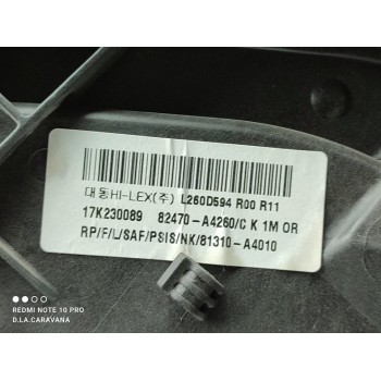 Recambio de elevalunas delantero izquierdo para kia carens ( ) basic referencia OEM IAM 82470A4260  