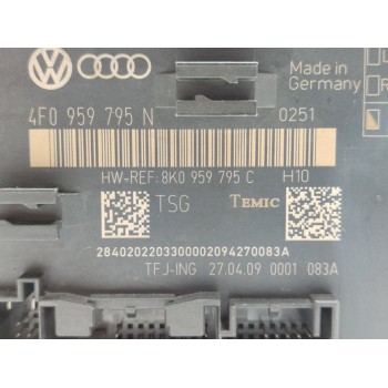 Recambio de modulo electronico para audi a4 ber. (b8) básico referencia OEM IAM 4F0959795N  