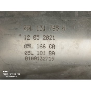 Recambio de filtro de particulas para volkswagen caddy furgón/kombi furgón bmt referencia OEM IAM 05L131765N  