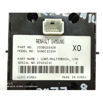 Recambio de mando multifuncion para renault scenic iii emotion referencia OEM IAM 253B02542R  