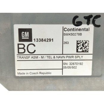 Recambio de modulo electronico para opel astra j gtc sportive referencia OEM IAM 13384291  