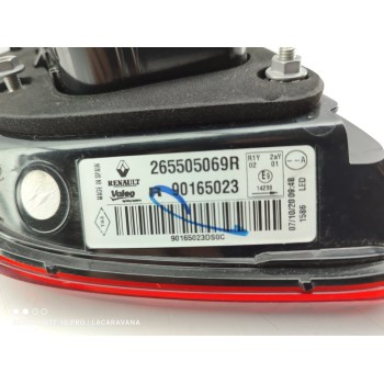 Recambio de piloto trasero derecho interior para renault kadjar business referencia OEM IAM 265505069R  