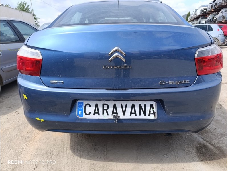 Recambio de paragolpes trasero para citroën c-elysée exclusive referencia OEM IAM 1608703480  