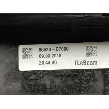 Recambio de refuerzo paragolpes trasero para hyundai tucson essence 2wd referencia OEM IAM 86630D7000  