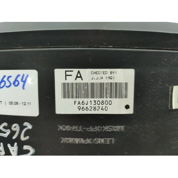 Recambio de cuadro instrumentos para chevrolet captiva 2.0 vcdi lt referencia OEM IAM 96628240  