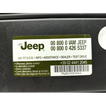 Recambio de parasol izquierdo para jeep gr.cherokee (wk) 3.0 crd limited referencia OEM IAM P68145040AA  