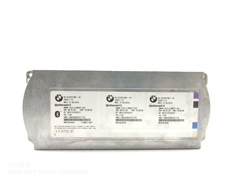 Recambio de modulo electronico para bmw x6 (e71) xdrive40d referencia OEM IAM 84109231091  