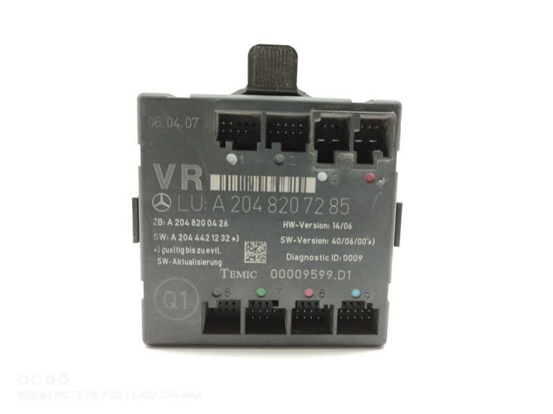 Recambio de modulo electronico para mercedes-benz clase c (w204) berlina c 220 cdi (204.008) referencia OEM IAM A2048207285  