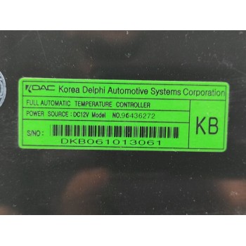 Recambio de mando climatizador para chevrolet captiva 2.0 vcdi lt referencia OEM IAM 96436272  