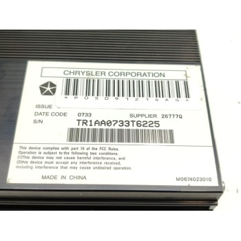 Recambio de modulo electronico para jeep gr.cherokee (wk) 3.0 crd limited referencia OEM IAM P05091214AG  