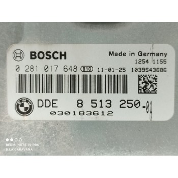 Recambio de centralita motor uce para bmw serie 5 touring (f11) 520d referencia OEM IAM 0281017648  