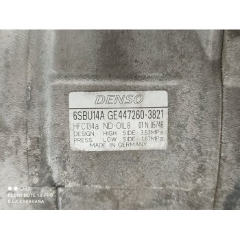 Recambio de compresor aire acondicionado para bmw serie 5 touring (f11) 520d referencia OEM IAM GE4472603821  