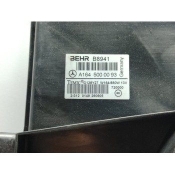 Recambio de electroventilador para mercedes-benz clase s (w220) berlina 400 cdi (220.028) referencia OEM IAM A1645000093  