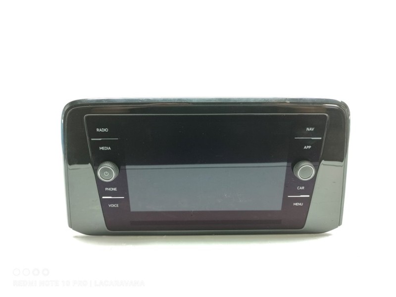 Recambio de pantalla multifuncion para volkswagen t-roc advance referencia OEM IAM 5NN919605B  