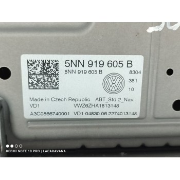 Recambio de pantalla multifuncion para volkswagen t-roc advance referencia OEM IAM 5NN919605B  