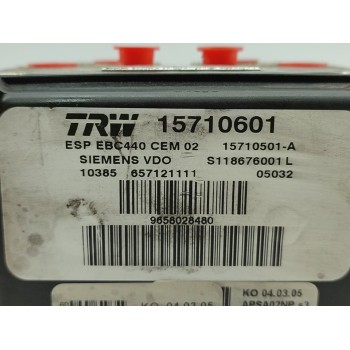 Recambio de abs para peugeot 407 st confort referencia OEM IAM 9658028480  