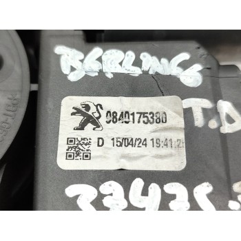 Recambio de elevalunas trasero derecho para citroën berlingo feel pack m referencia OEM IAM 9840175380  