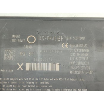 Recambio de modulo electronico para land rover discovery sport se referencia OEM IAM FK7219H440BF  