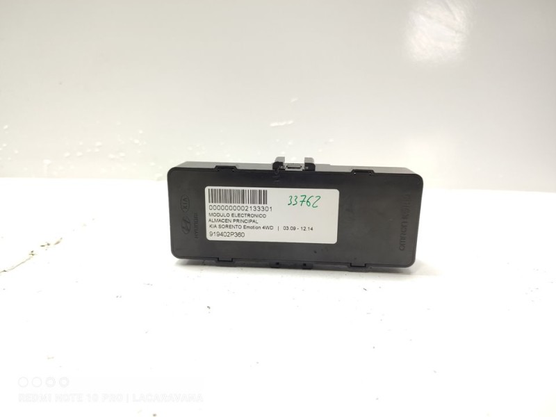 Recambio de modulo electronico para kia sorento emotion 4wd referencia OEM IAM 919402P360  