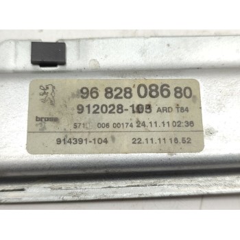 Recambio de elevalunas trasero derecho para peugeot 3008 allure referencia OEM IAM 9682808680  