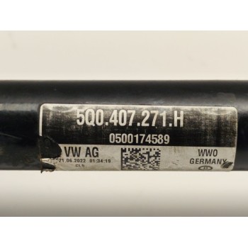 Recambio de transmision delantera izquierda para volkswagen t-roc advance referencia OEM IAM 5Q0407271H  