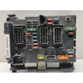 Recambio de caja reles / fusibles para citroën xsara coupe 2.0 hdi vts (66kw) referencia OEM IAM 9663510580  