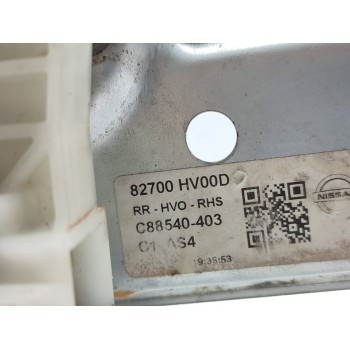 Recambio de elevalunas trasero derecho para nissan qashqai (j11) acenta referencia OEM IAM 82700HV00D  