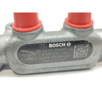 Recambio de rampa inyectora para land rover range rover evoque evoque hse referencia OEM IAM 0445214332  