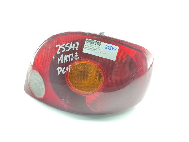 Recambio de piloto trasero derecho para daewoo matiz cd referencia OEM IAM   