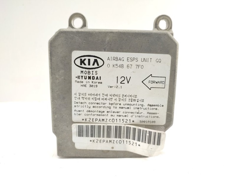 Recambio de centralita airbag para kia carnival ii 2.9 cdri ex referencia OEM IAM 0K54B677F0  
