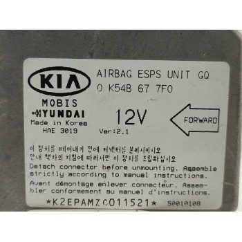 Recambio de centralita airbag para kia carnival ii 2.9 cdri ex referencia OEM IAM 0K54B677F0  
