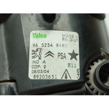 Recambio de faro antiniebla izquierdo para citroën berlingo 2.0 hdi 600 furg. referencia OEM IAM 9652548480  