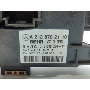 Recambio de resistencia calefaccion para mercedes-benz clase e (w212) familiar 200 cdi blueefficiency (212.205) referencia OEM I