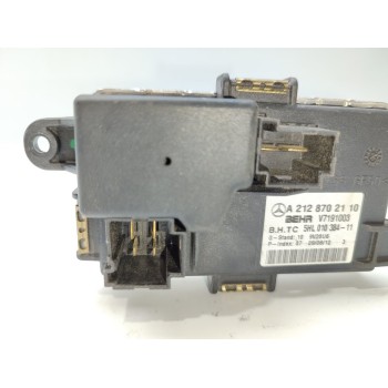 Recambio de resistencia calefaccion para mercedes-benz clase e (w212) familiar 200 cdi blueefficiency (212.205) referencia OEM I