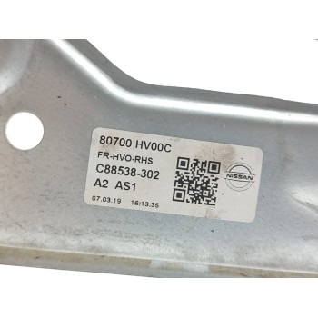 Recambio de elevalunas delantero derecho para nissan qashqai (j11) acenta referencia OEM IAM 80700HV00C  