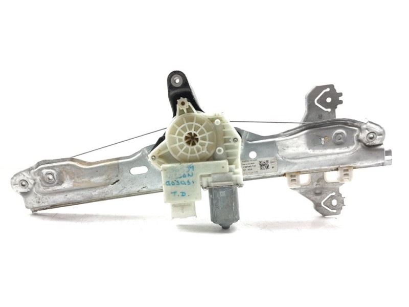 Recambio de elevalunas trasero derecho para nissan qashqai (j11) acenta referencia OEM IAM 82700HV00C  