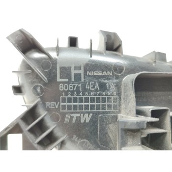 Recambio de maneta interior trasera izquierda para nissan qashqai (j11) referencia OEM IAM 806714EA1A  