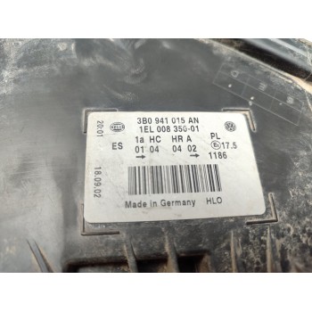 Recambio de faro izquierdo para volkswagen passat berlina (3b3) advance referencia OEM IAM 3B0941015AN  