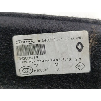 Recambio de bandeja trasera para renault captur life referencia OEM IAM 794205641R  