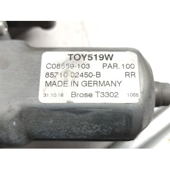 Recambio de elevalunas trasero izquierdo para toyota auris hybrid active business plus referencia OEM IAM 6984002430  