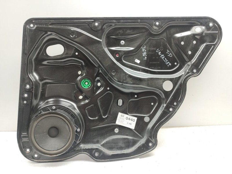 Recambio de elevalunas trasero derecho para volkswagen passat lim. (362) advance bluemotion referencia OEM IAM 3AA839756  