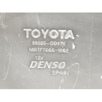 Recambio de centralita aire acondicionado para toyota yaris (ksp9/scp9/nlp9) básico referencia OEM IAM 886500D170  